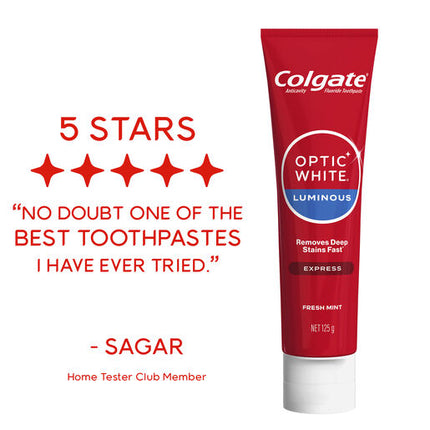 Colgate Toothpaste Optic White Express 125g