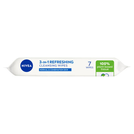 Nivea Daily Essentials Refreshing Face Wipes 7pk