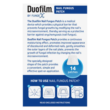 Duofilm by FungeX Nail Fungus Removal Patch 14pk