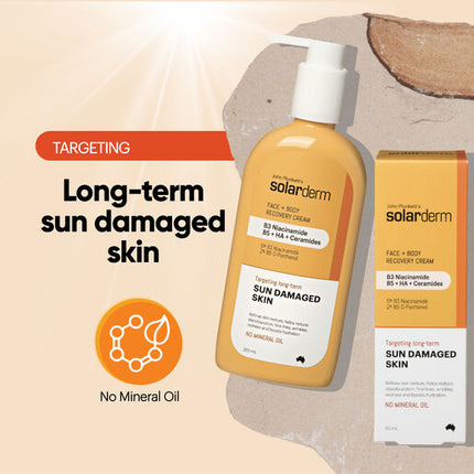 John Plunkett's Solarderm Face & Body Recovery Cream 85g