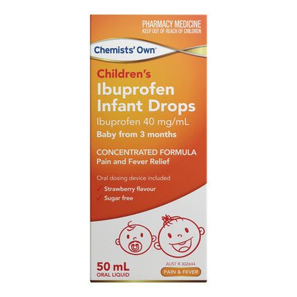 Chemists' Own Ibuprofen Infant Drops 50ml