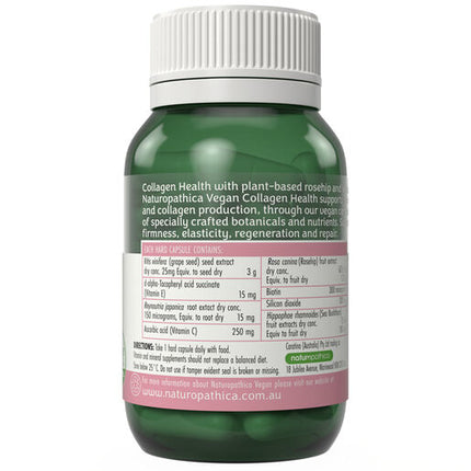 Naturopathica Vegan Collagen Health 60 Capsules