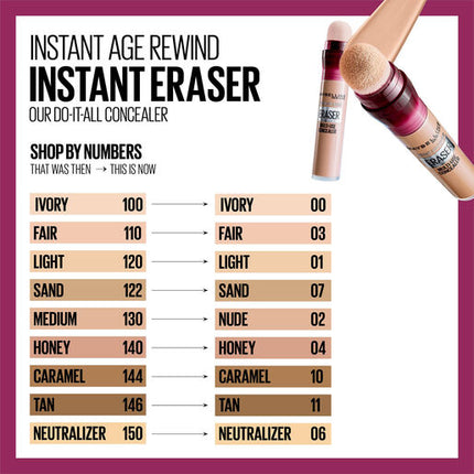 Maybelline Instant Age Rewind Eraser Multi-Use Concealer Light
