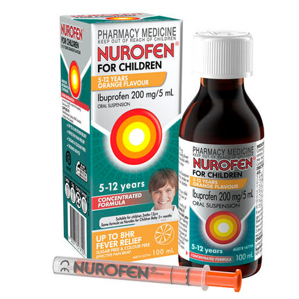 Nurofen For Children 5-12 Years Orange 100ml