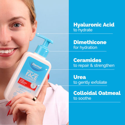 Dermal Therapy Very Dry Face Cleanser 175ml