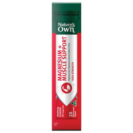 Nature's Own Magnesium + Muscle Support 60 Tablets