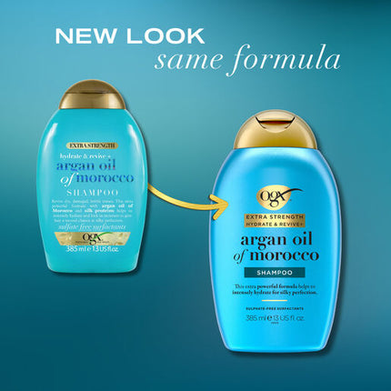 OGX Hydrate & Repair + Argan Oil of Morocco Extra Strength Shampoo 385mL