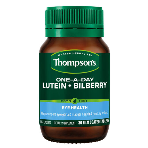 Thompson's One A Day Lutein And Bilberry 30 Tablets