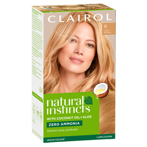 Clairol Natural Instincts 9 Light Blonde
