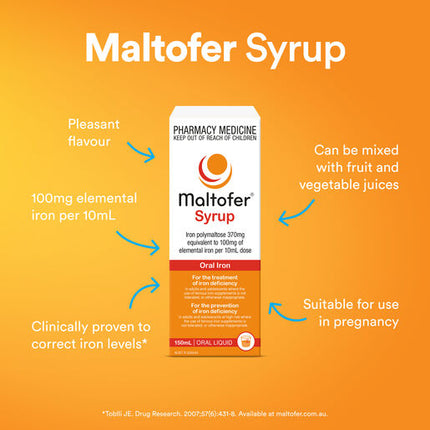 Maltofer Syrup Liquid 150mL