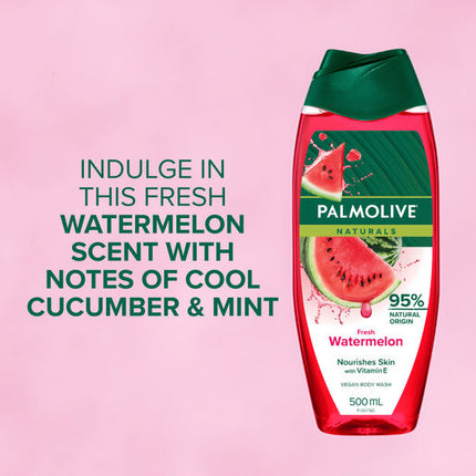 Palmolive Naturals Body Wash Fresh Watermelon 500ml