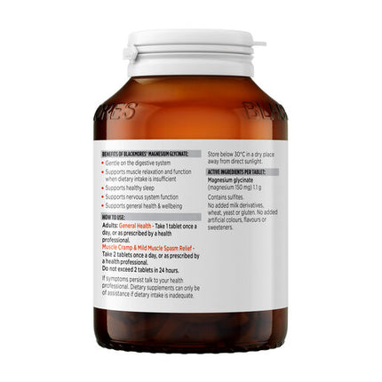 Blackmores Magnesium Glycinate 100 Tablets