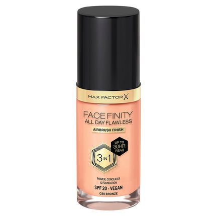 Max Factor Facefinity All Day Flawless 3-In-1 Foundation 80 Bronze