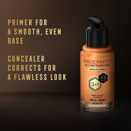 Max Factor Facefinity All Day Flawless 3-In-1 Foundation 88 Praline