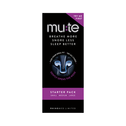 Mute Snoring Relief Nasal Device Trial Pack