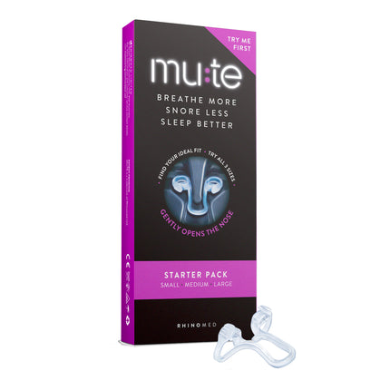 Mute Snoring Relief Nasal Device Trial Pack