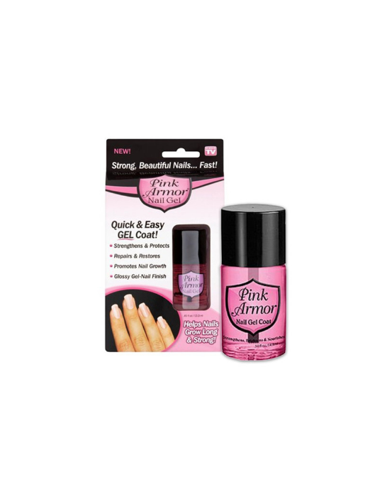 Pink Armor Nail Gel Professional Nail Growth Coat Fluid | Fruugo BH