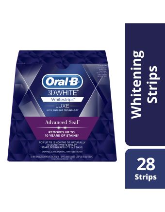 Oral B 3D White Luxe Advance Seal 14 Whitening Treatments
