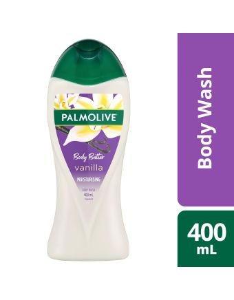 Palmolive Body Butter Heavenly Vanilla Moisturising Body Wash 400mL