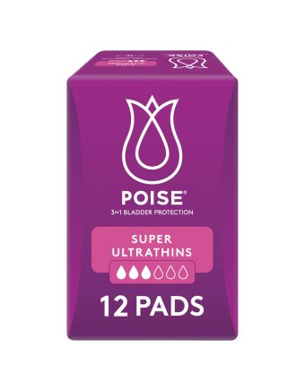 Poise Ultrathins Super 12 Pack