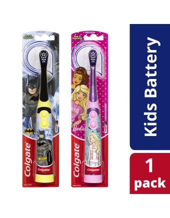 Colgate Kids Batman Battery Powered Toothbrush Extra Soft