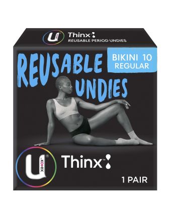U by Kotex Thinx Period Undies Bikini Regular Size 10