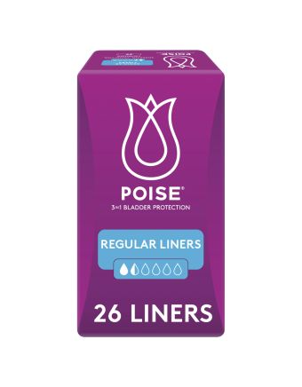 Poise Liners Regular 26 Pack