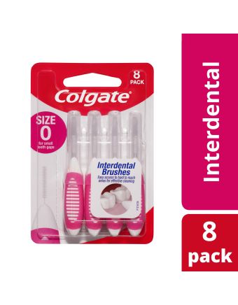 Colgate Interdental Size 0 - 8 Pack 