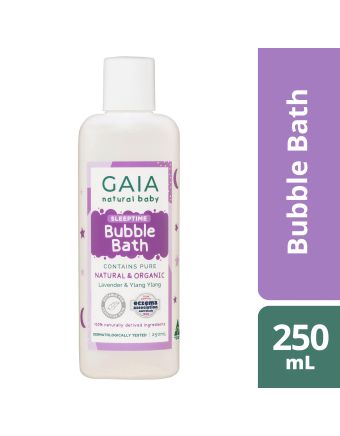 Gaia Natural Baby Bubble Bath Sleeptime 250ml