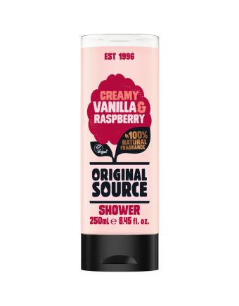 Original Source Vanilla And Raspberry Shower Gel 250mL