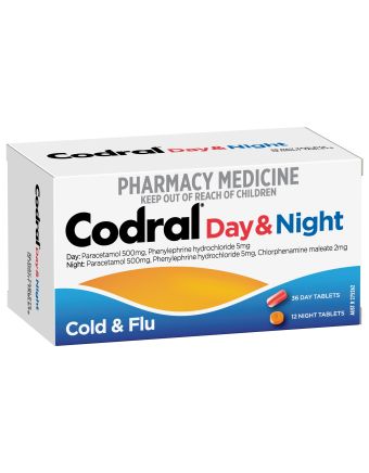 Codral PE Day and Night Tablets 48 Pack
