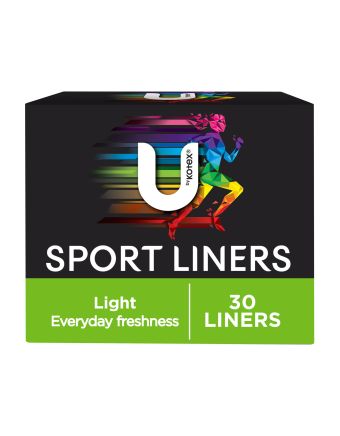 U By Kotex Sport Liners 30 Pack