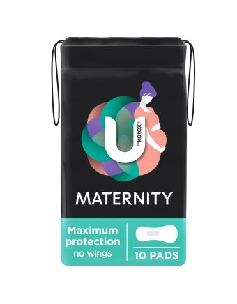 U By Kotex Maternity Pads 10 Pack