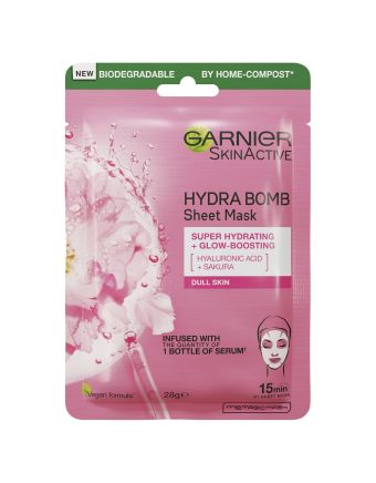 Garnier SkinActive Hydra Bomb Tissue Face Mask Sakura