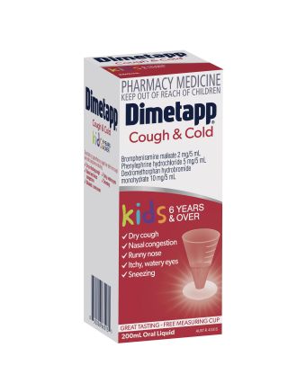 Dimetapp Kids Cough & Cold 6 years+ 200ml