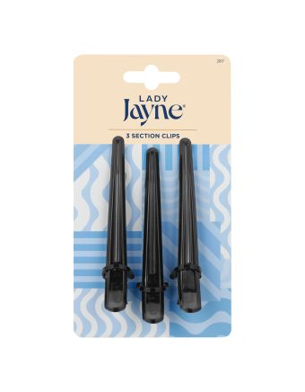 Lady Jayne Section Clips Assorted 3 Pack
