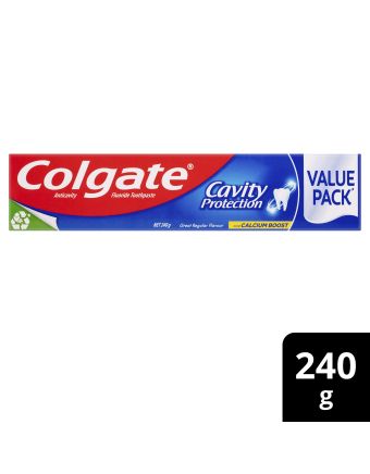 Colgate Maximum Cavity Regular Flavour Toothpaste 240g