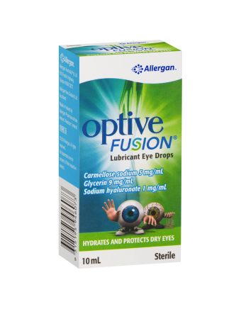 Optive Fusion Lubricant Eye Drops 10ml