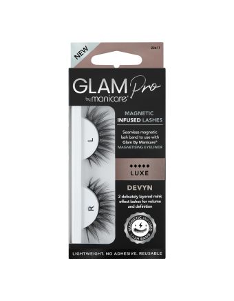 Glam by Manicare Pro Magnetic Infused Lashes Devyn