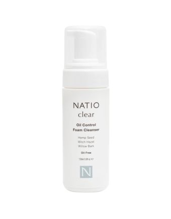 Natio Clear Oil Control Foam Cleanser 150ml