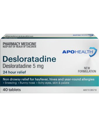 ApoHealth Desloratadine 5mg 40 Tablets
