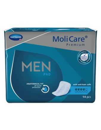 MoliCare Premium Men Pads 4 Drops 14 Pack