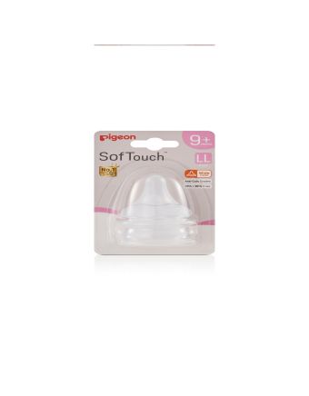 Pigeon Softouch III Peristaltic Plus Teat LL 2 Pack