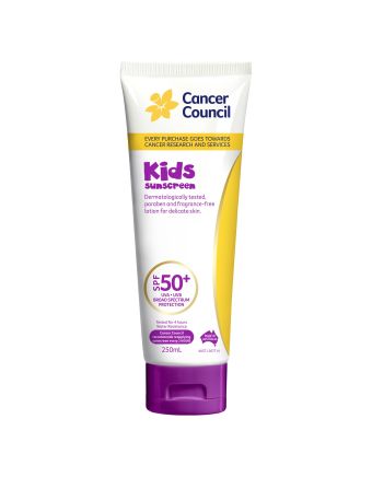 Cancer Council Kids Sunscreen SPF 50+ Tube 250ml