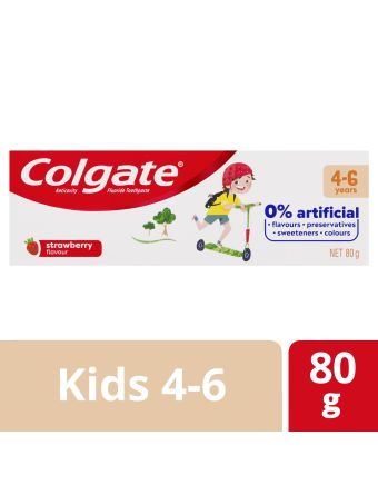 Colgate Kids Strawberry Toothpaste 4-6 Years 80g