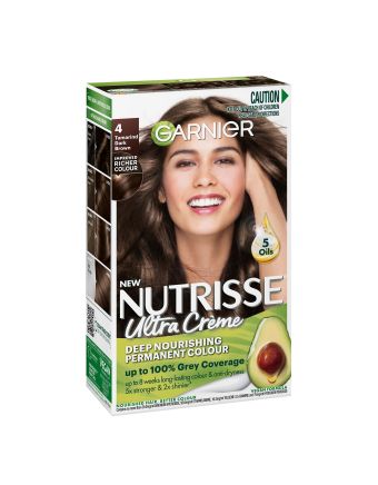 Garnier Nutrisse Hair Colour 4.0 Tamarind Dark Brown 