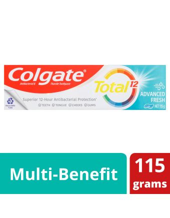 Colgate Toothpaste Total Advanced Fresh 115g