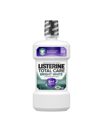Listerine Mouthwash Bright White  1l