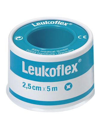 Leukoflex Plastic Tape 2.5cm x 5m