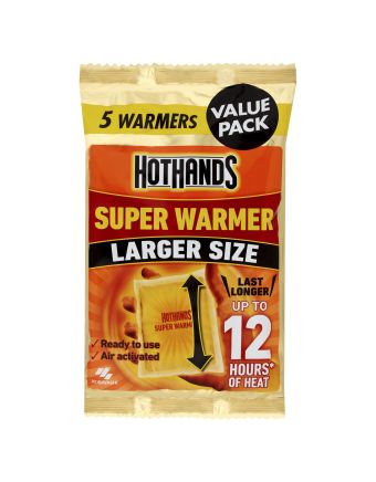 Hot Hands Body And Hand Super Warmer 5 Pack 